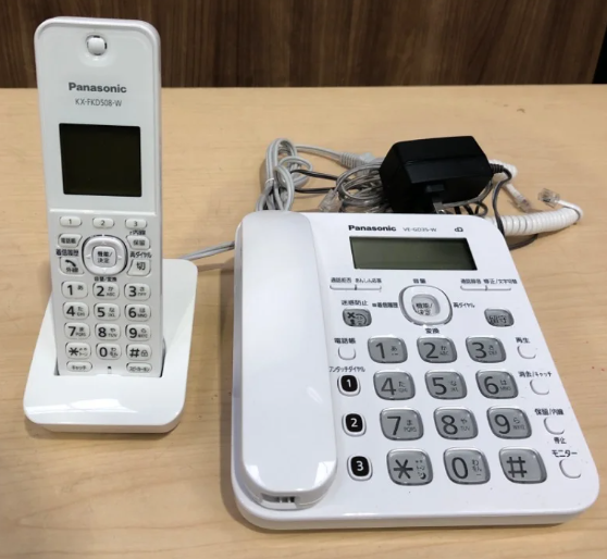 豊島区から電話買取 Panasonic 子機付電話機 VE-GD35DL-Wを高価買取せて頂きました！