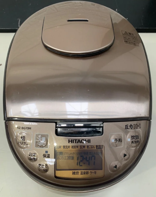 文京区からHITACHI 圧力IH炊飯器 RZ-BG10Mを高価買取せて頂きました！