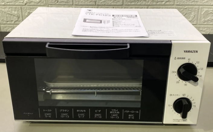 練馬区からYAMAZEN オーブントースター YTK-FC123(W)を高価買取せて頂きました！