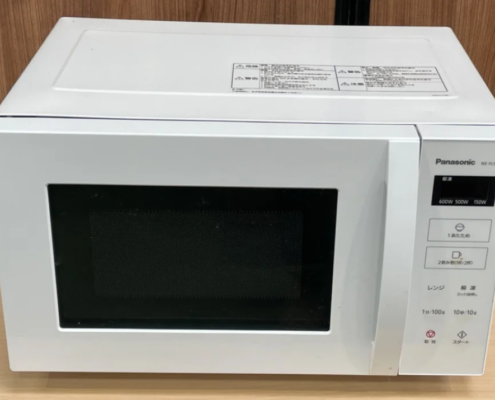 西東京市から電子レンジ買取 Panasonic フラットテーブル電子レンジ NE-FL100-Wを高価買取せて頂きました！