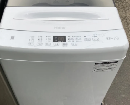 世田谷区からHaier 洗濯機 5.5kg JW-U55Aを高価買取せて頂きました！
