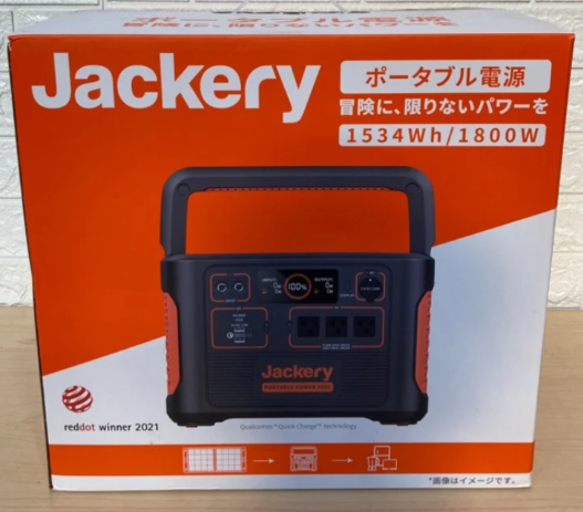 西東京市からJACKERY ポータブル電源 PTB152を高価買取せて頂きました！
