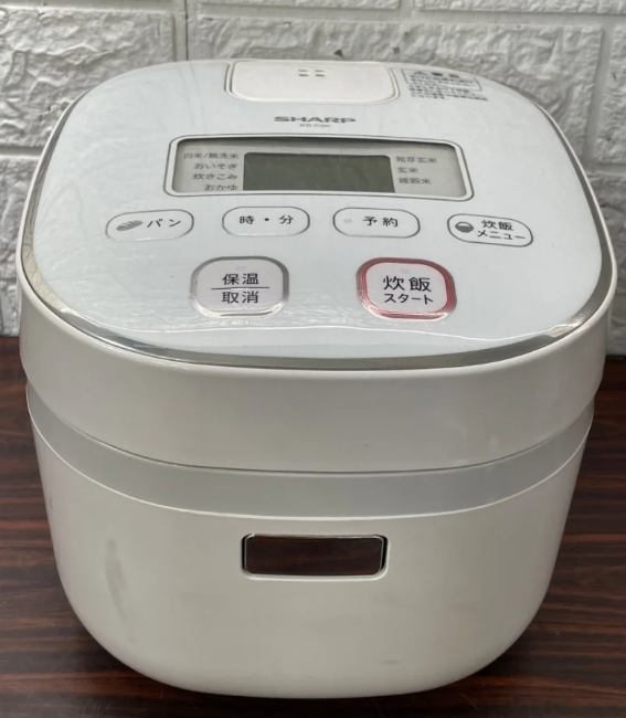 台東区からSHARP ジャー炊飯器 KS-C5K-Wを高価買取せて頂きました!