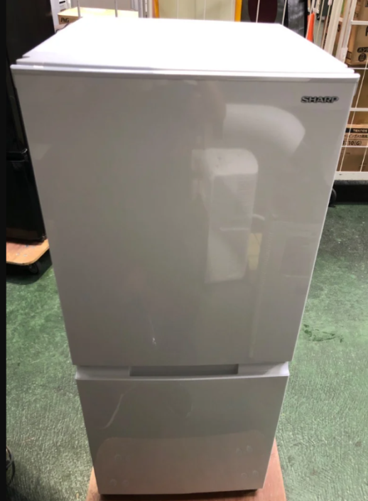 荒川区から冷蔵庫買取 SHARP 2ドア冷蔵庫 SJ-D15HJ-Wを高価買取せて頂きました！