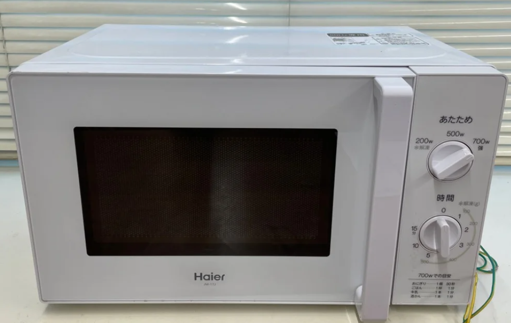 目黒区から電子レンジ買取 Haier 電子レンジ JM-17J-60を高価買取せて頂きました！