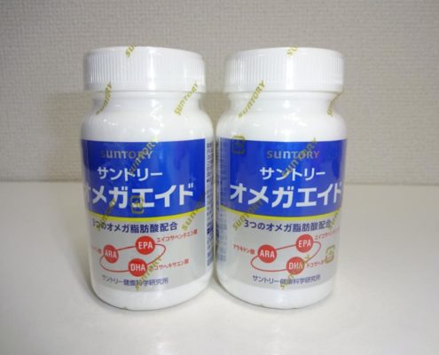 荒川区からサプリメント買取 サントリー オメガエイド 180粒×2個 360粒を高価買取せて頂きました！